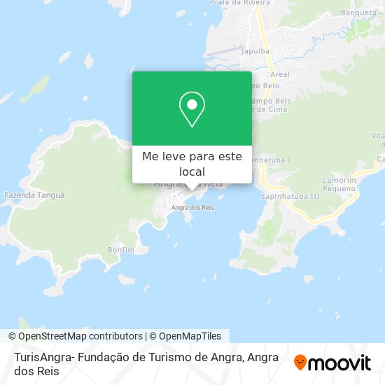 TurisAngra- Fundação de Turismo de Angra mapa