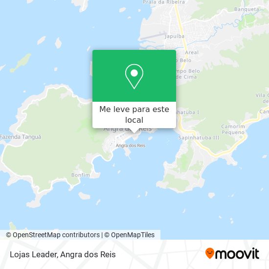 Lojas Leader mapa