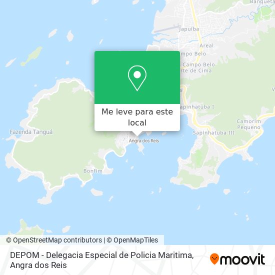 DEPOM - Delegacia Especial de Policia Maritima mapa