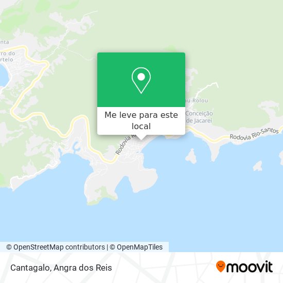 Cantagalo mapa