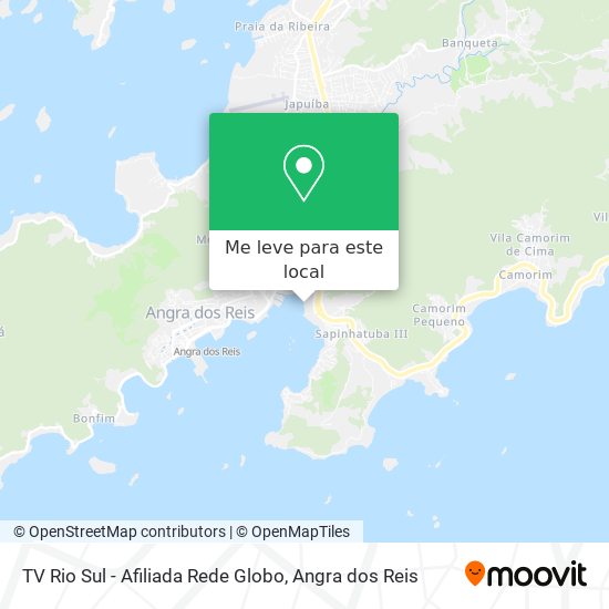 TV Rio Sul - Afiliada Rede Globo mapa