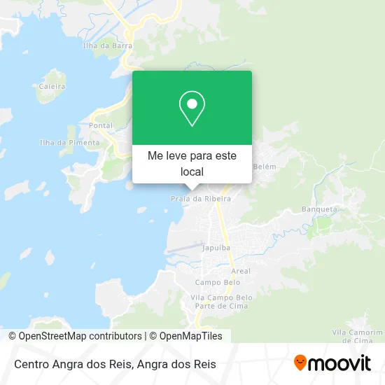 Centro Angra dos Reis mapa