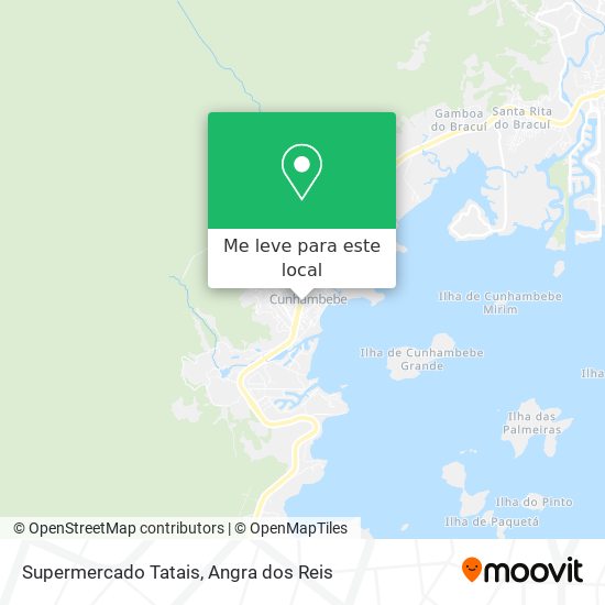 Supermercado Tatais mapa