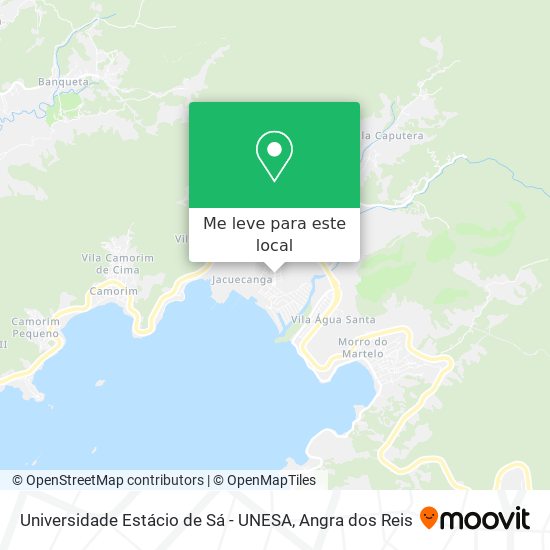 Universidade Estácio de Sá - UNESA mapa