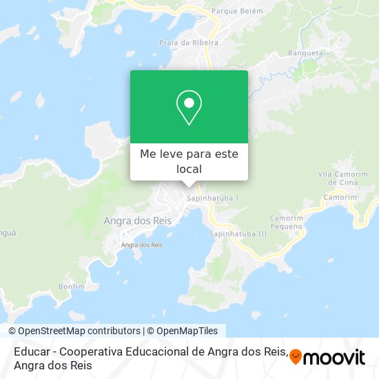 Educar - Cooperativa Educacional de Angra dos Reis mapa