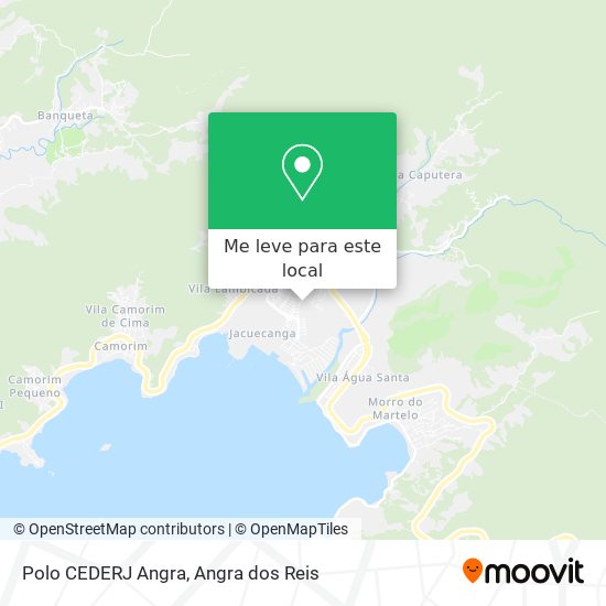 Polo CEDERJ Angra mapa