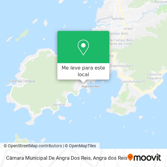 Câmara Municipal De Angra Dos Reis mapa
