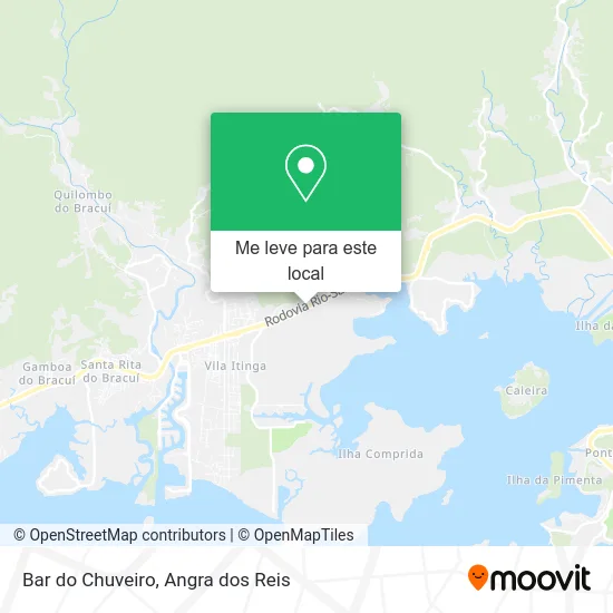 Bar do Chuveiro mapa