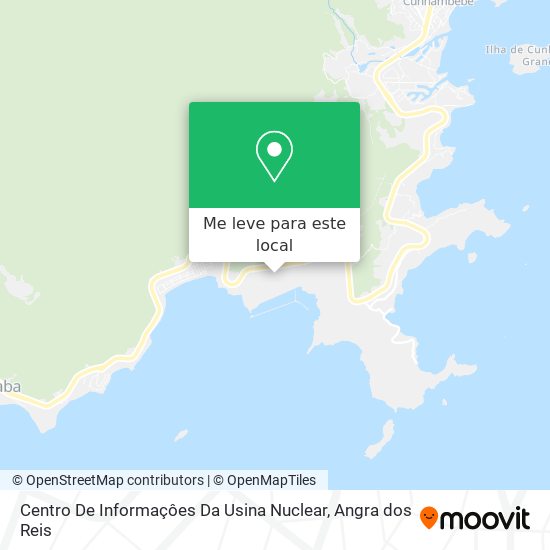 Centro De Informaçôes Da Usina Nuclear mapa