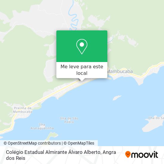 Colégio Estadual Almirante Álvaro Alberto mapa