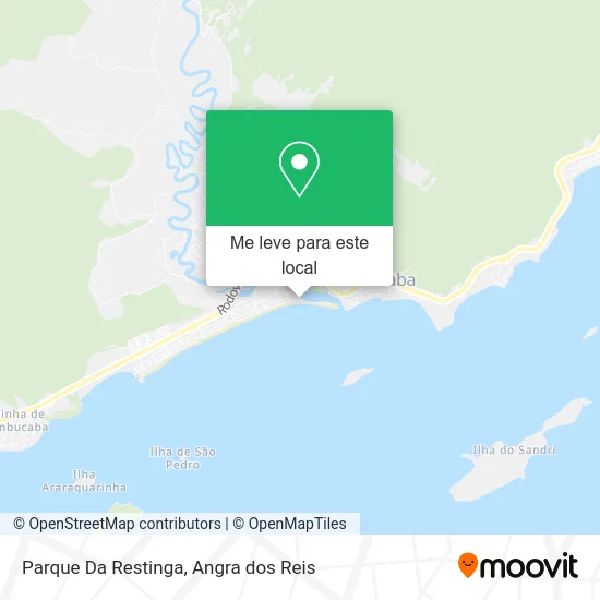 Parque Da Restinga mapa
