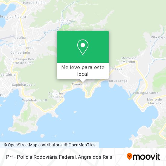Prf - Policia Rodoviária Federal mapa