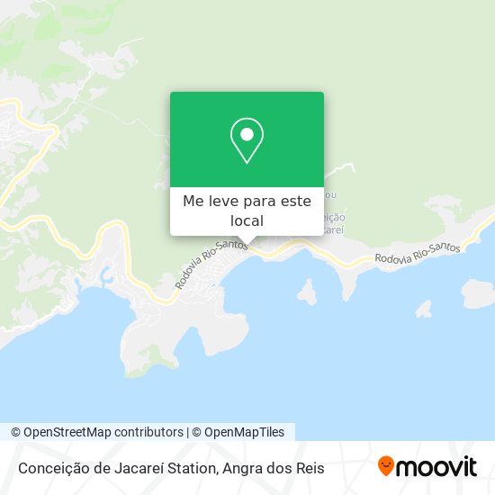 Conceição de Jacareí Station mapa