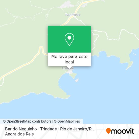 Bar do Neguinho - Trindade - Rio de Janeiro / Rj. mapa
