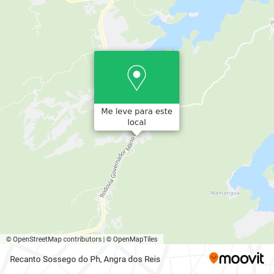 Recanto Sossego do Ph mapa