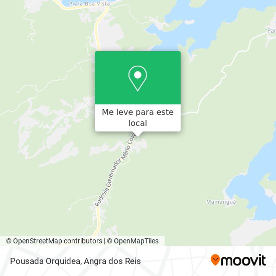 Pousada Orquidea mapa