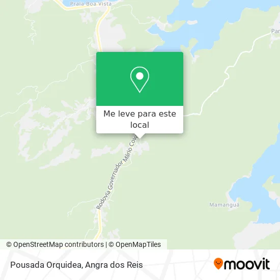 Pousada Orquidea mapa