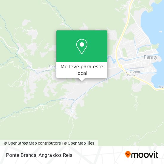 Ponte Branca mapa