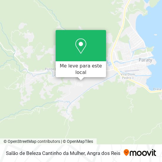 Salão de Beleza Cantinho da Mulher mapa