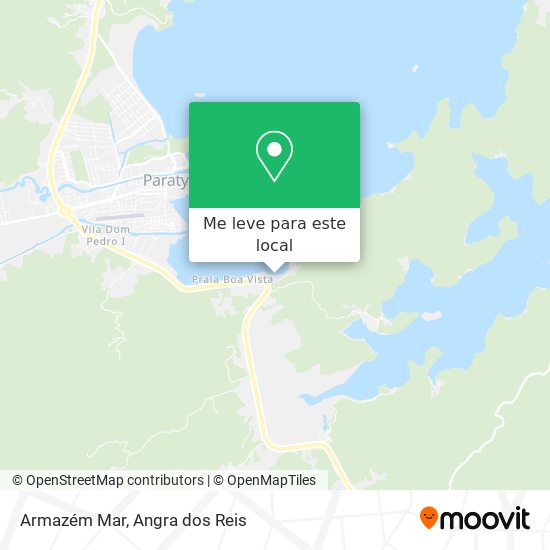 Armazém Mar mapa