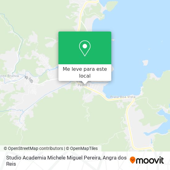 Studio Academia Michele Miguel Pereira mapa
