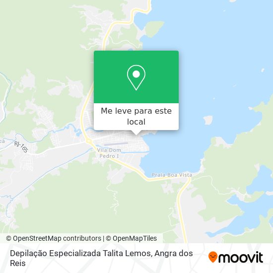 Depilação Especializada Talita Lemos mapa