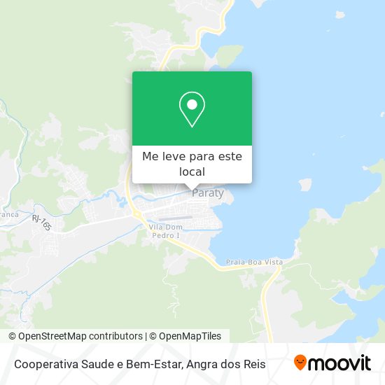 Cooperativa Saude e Bem-Estar mapa