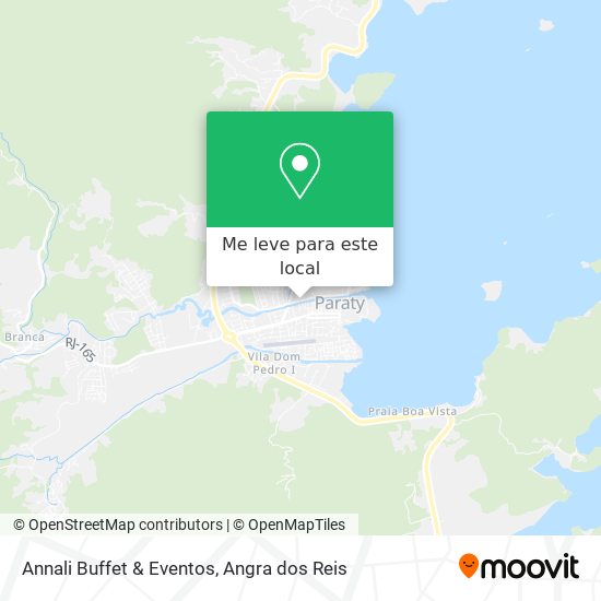 Annali Buffet & Eventos mapa