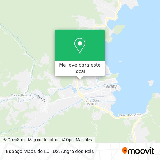 Espaço Mãos de LOTUS mapa
