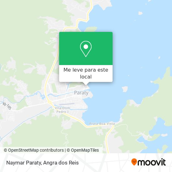 Naymar Paraty mapa