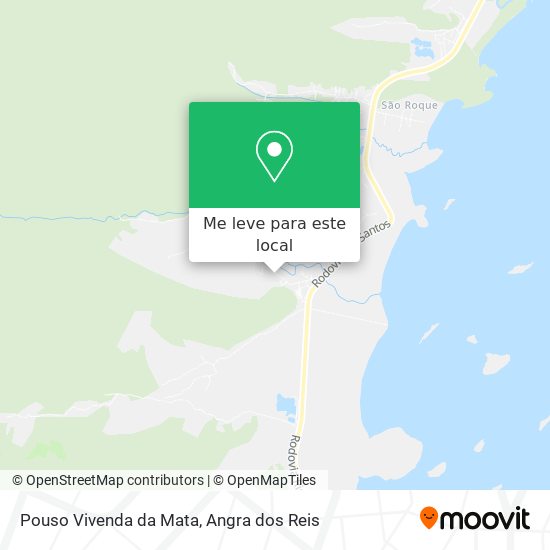 Pouso Vivenda da Mata mapa