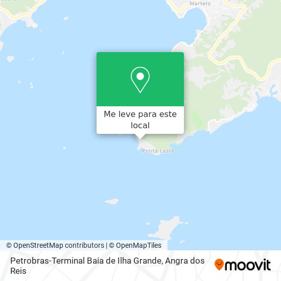 Petrobras-Terminal Baía de Ilha Grande mapa