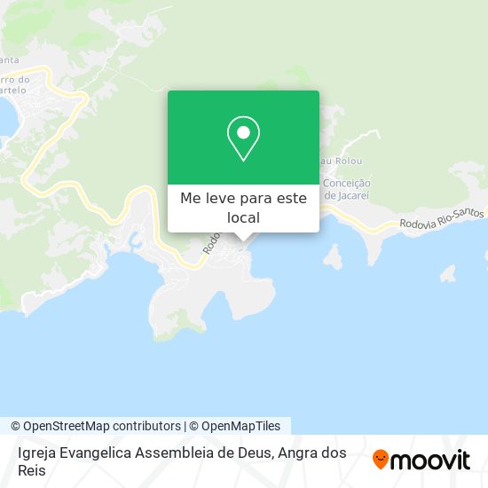 Igreja Evangelica Assembleia de Deus mapa