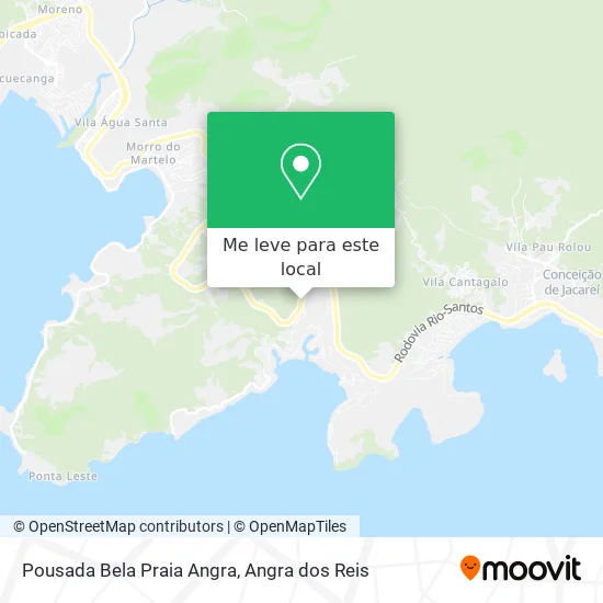 Pousada Bela Praia Angra mapa