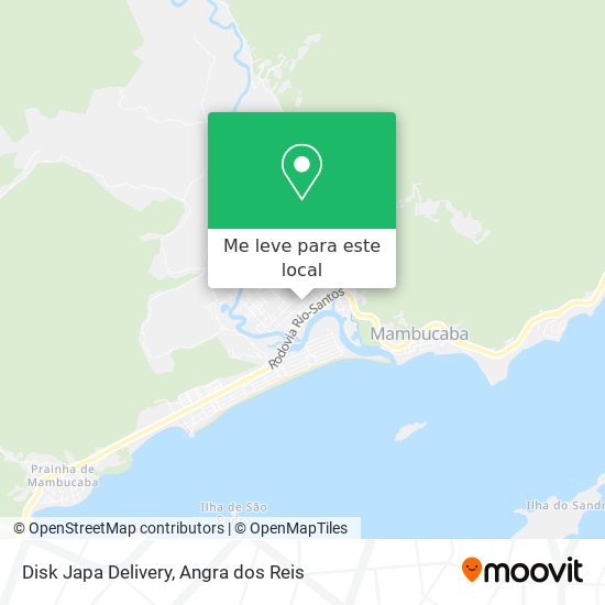 Disk Japa Delivery mapa