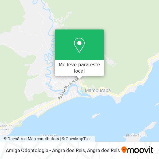 Amiga Odontologia - Angra dos Reis mapa