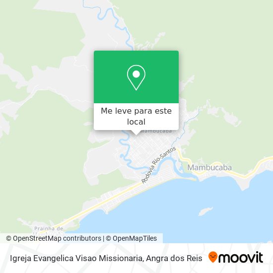 Igreja Evangelica Visao Missionaria mapa