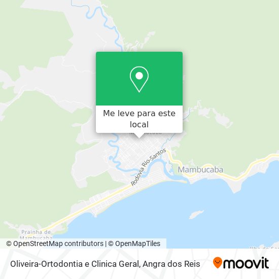 Oliveira-Ortodontia e Clinica Geral mapa