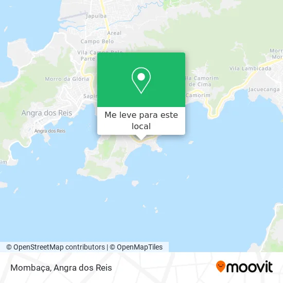 Mombaça mapa