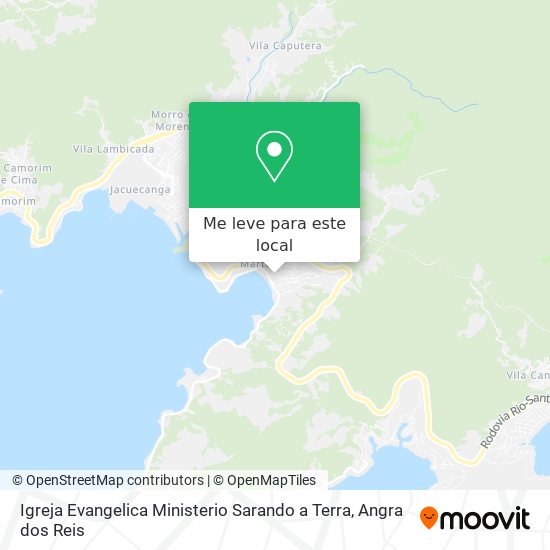 Igreja Evangelica Ministerio Sarando a Terra mapa