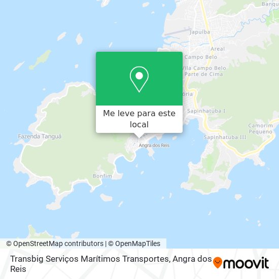 Transbig Serviços Marítimos Transportes mapa