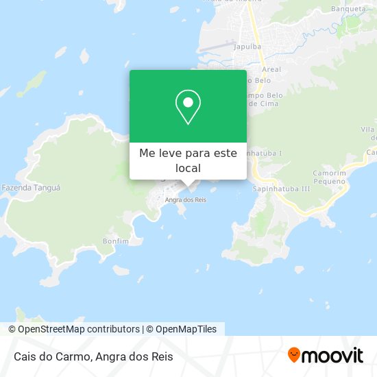 Cais do Carmo mapa