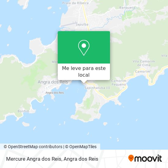Mercure Angra dos Reis mapa
