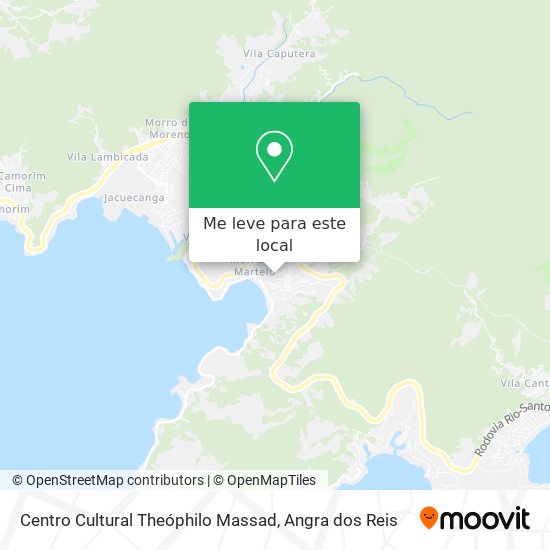 Centro Cultural Theóphilo Massad mapa