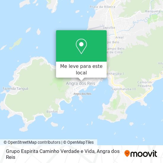 Grupo Espirita Caminho Verdade e Vida mapa