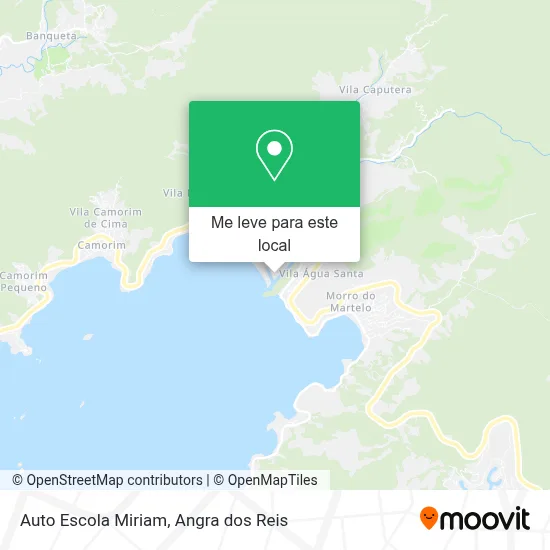 Auto Escola Miriam mapa