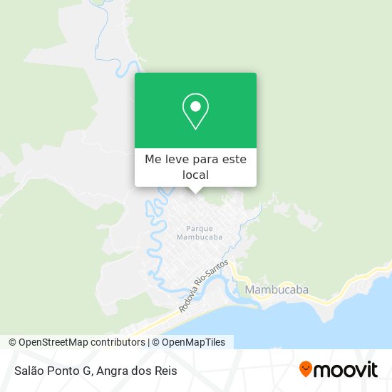 Salão Ponto G mapa