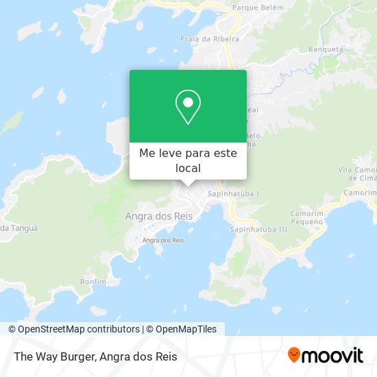 The Way Burger mapa