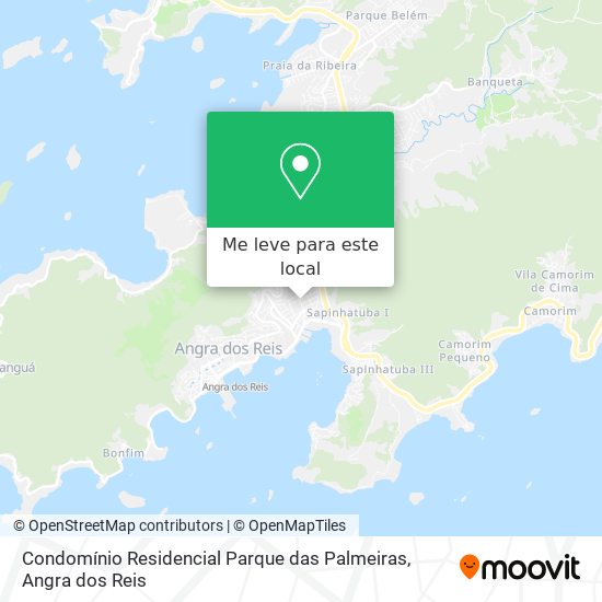 Condomínio Residencial Parque das Palmeiras mapa