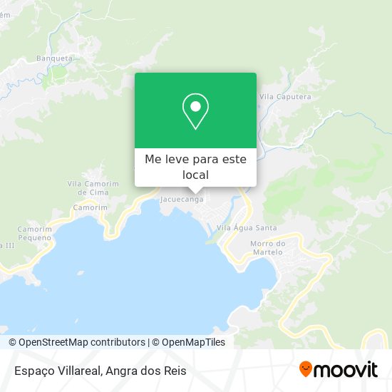 Espaço Villareal mapa